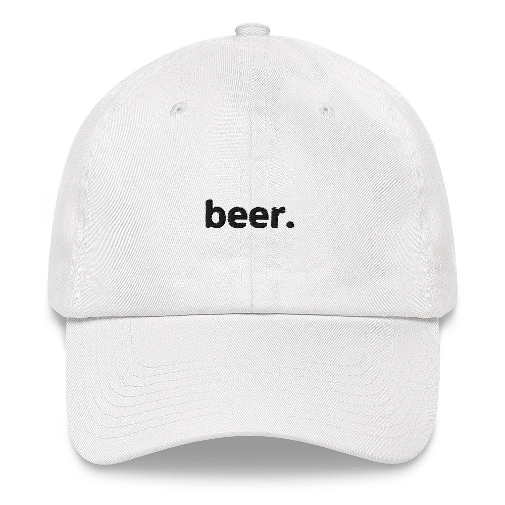 "beer." Dad Hat