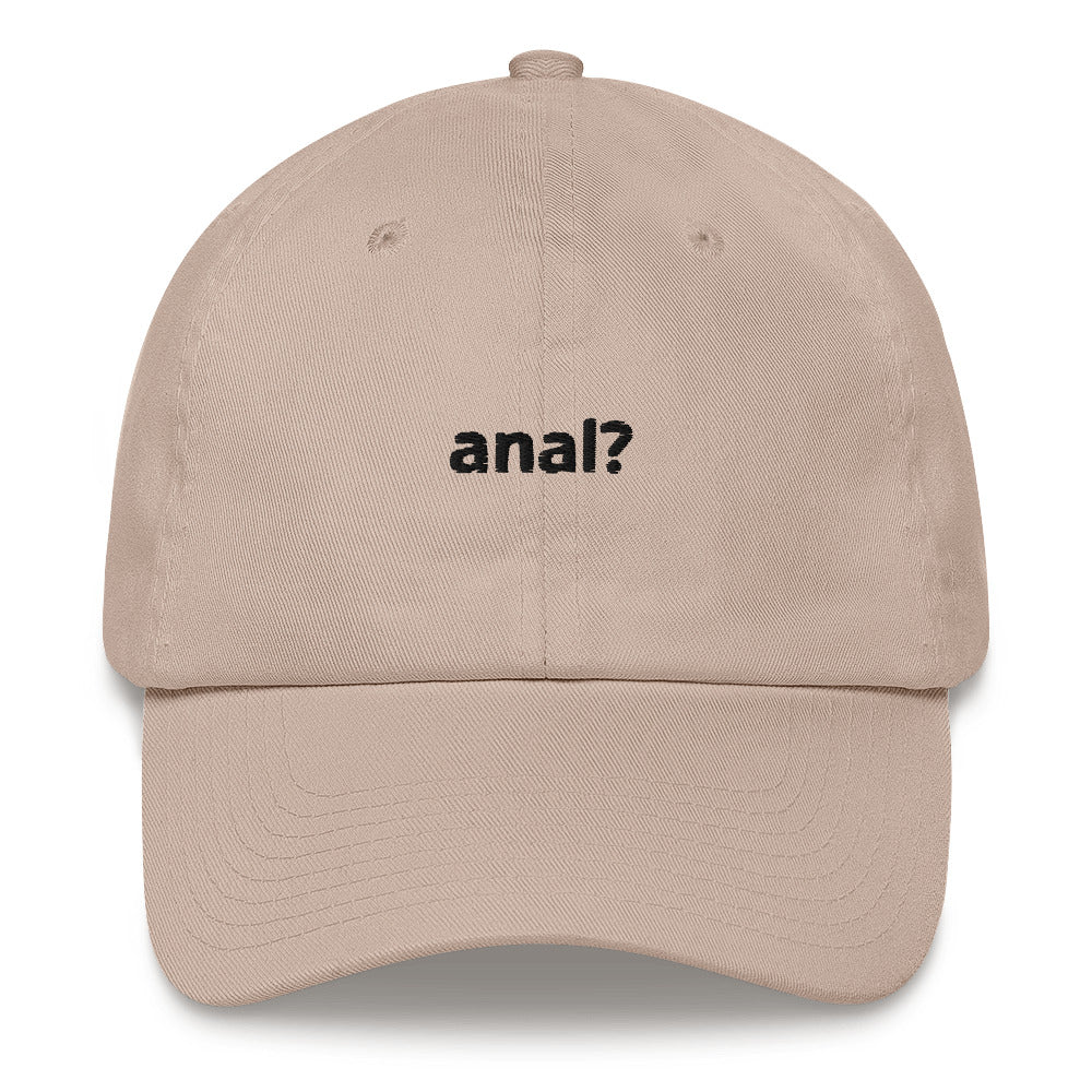 "anal?" Dad Hat