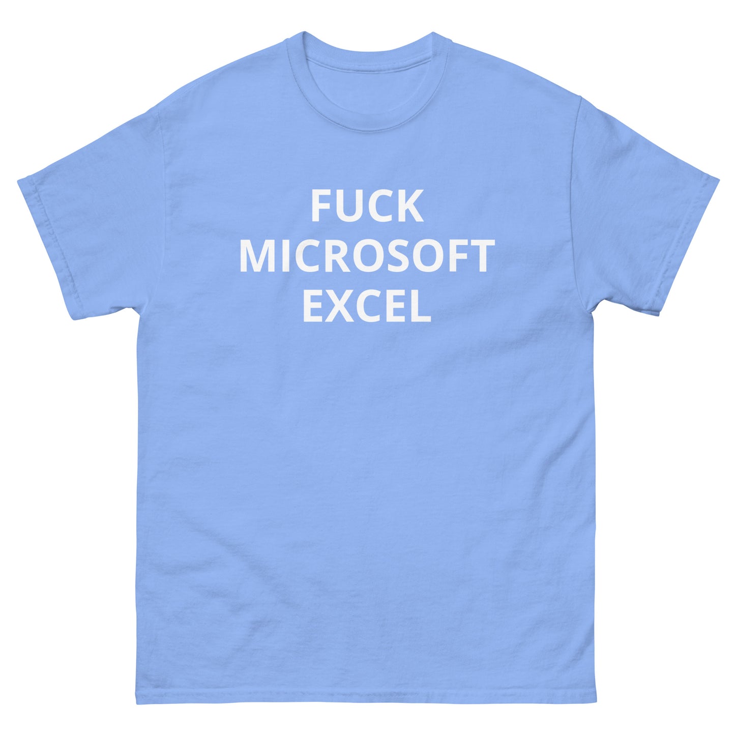 Fuck Microsoft Excel