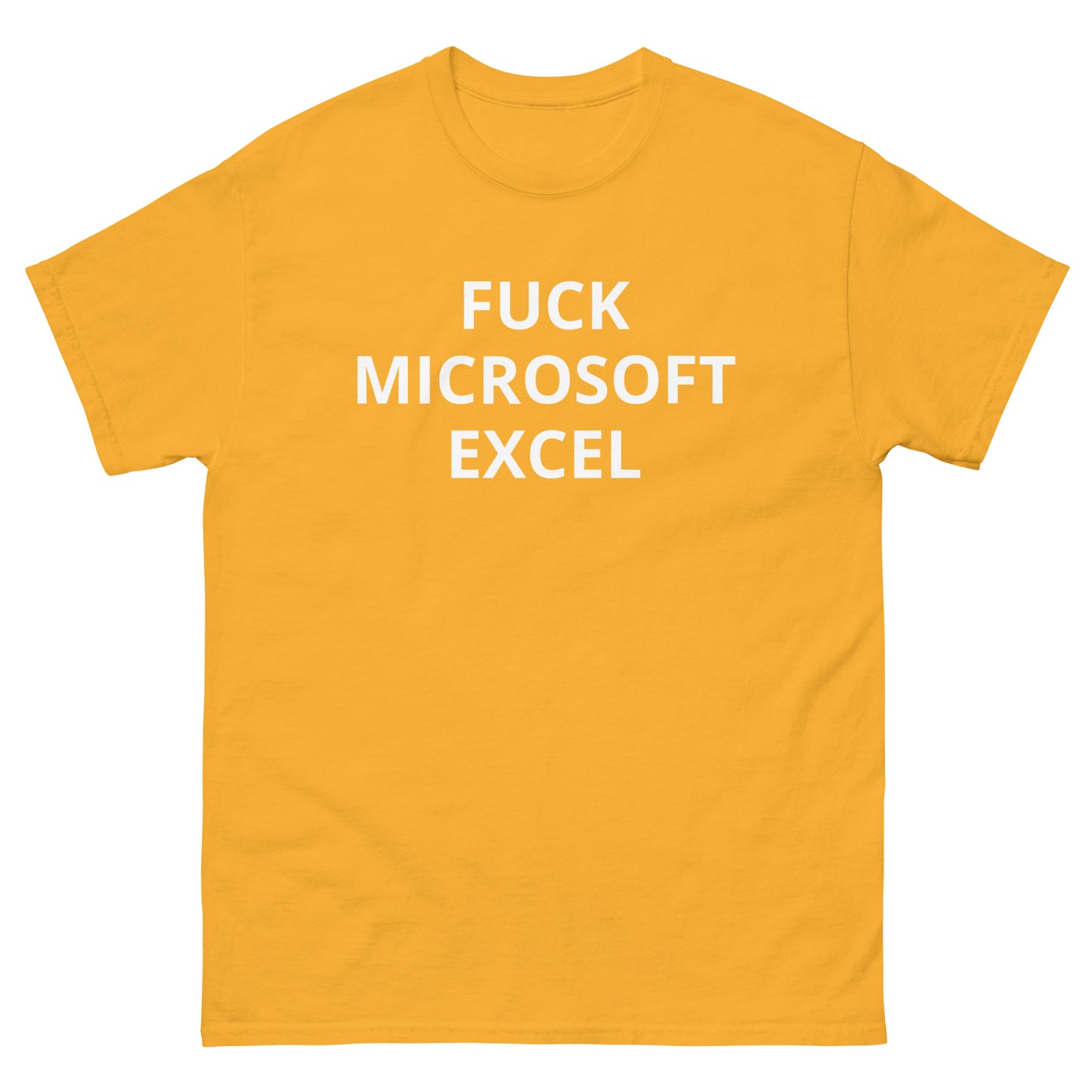 Fuck Microsoft Excel
