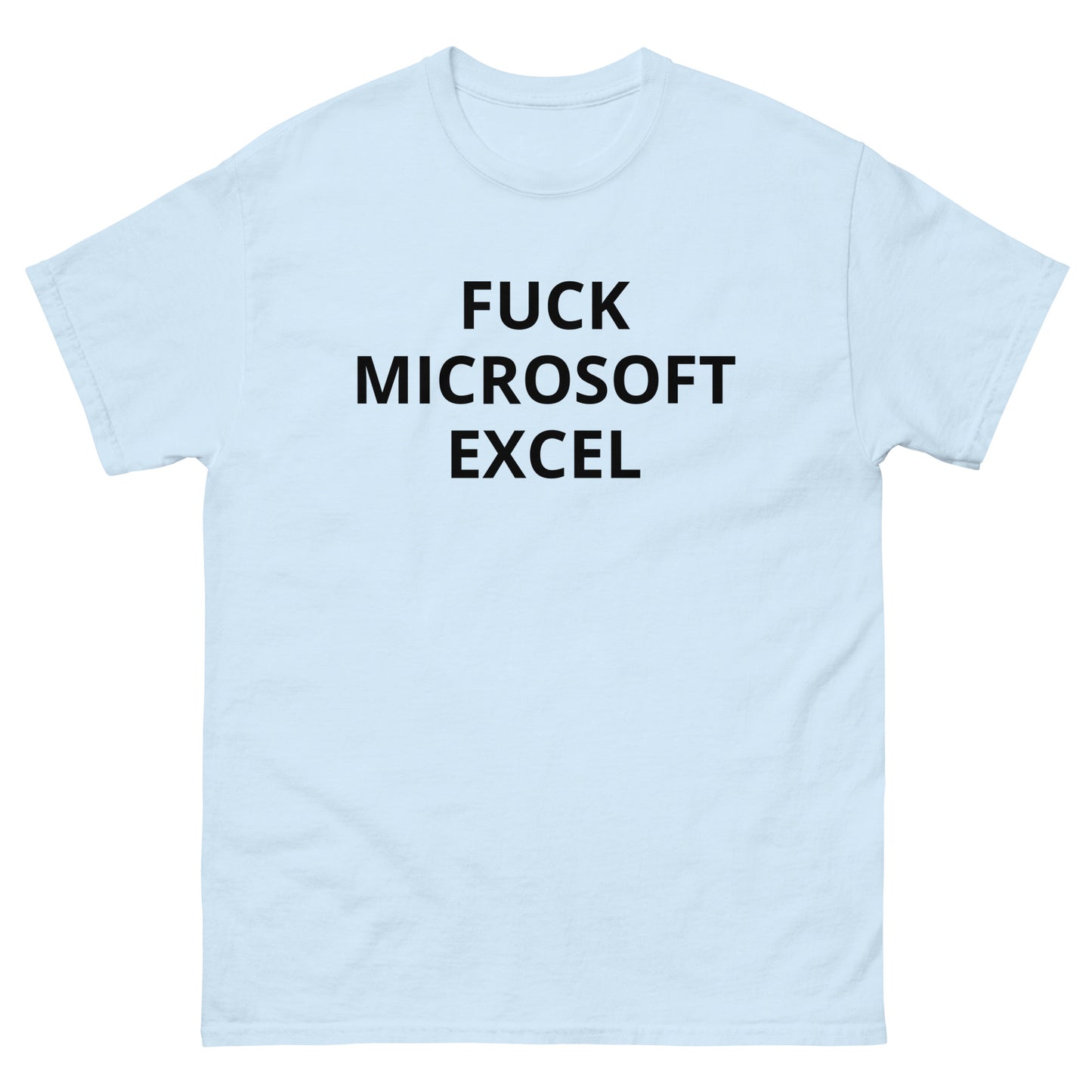 Fuck Microsoft Excel