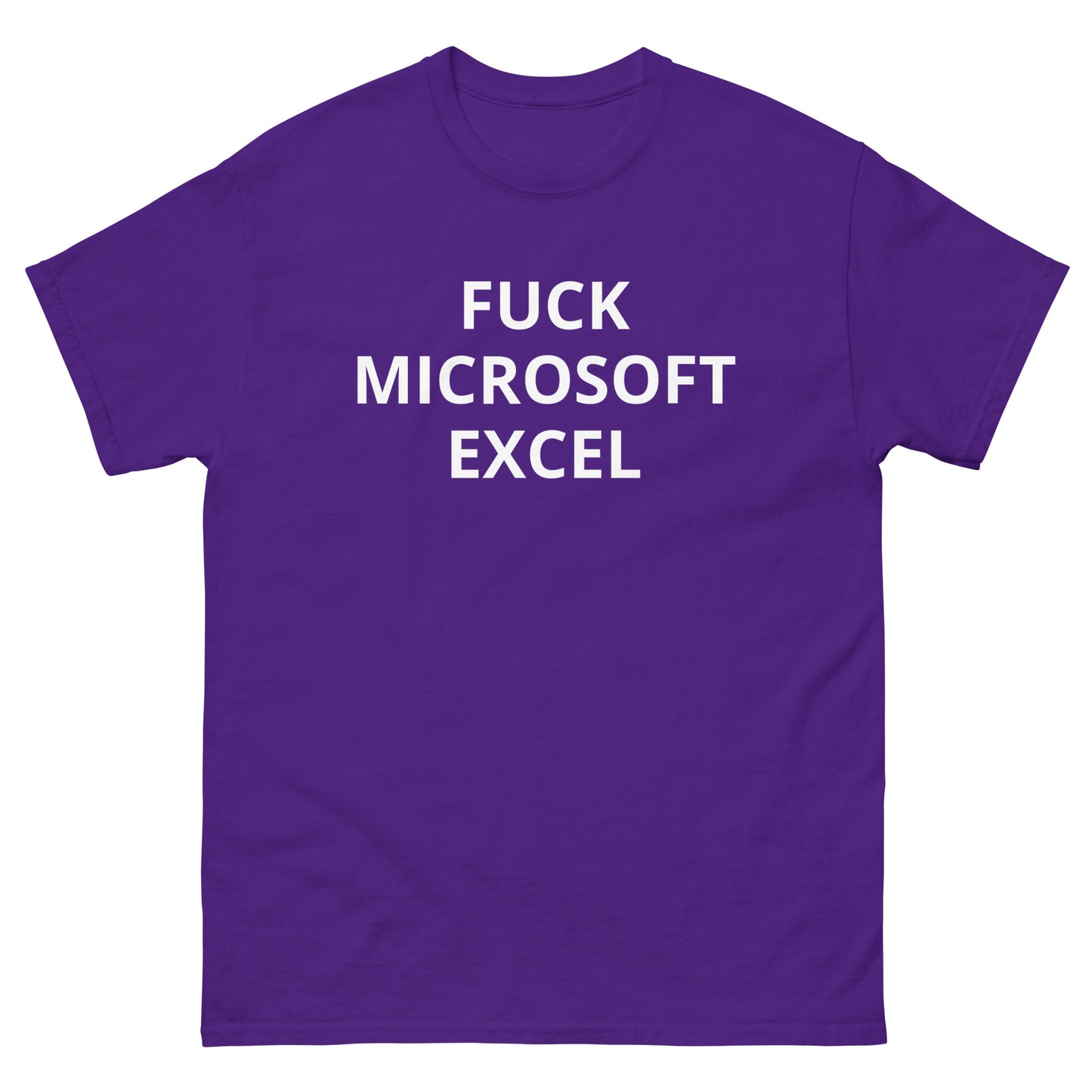 Fuck Microsoft Excel