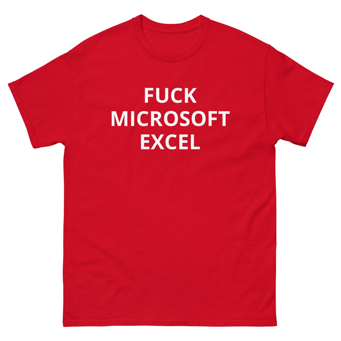 Fuck Microsoft Excel