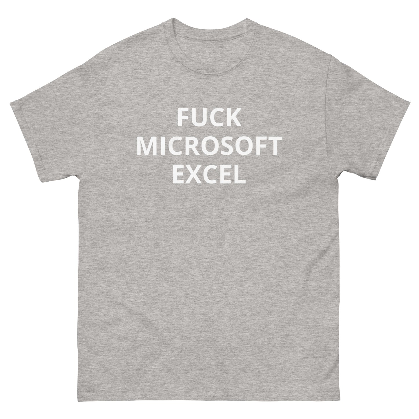Fuck Microsoft Excel