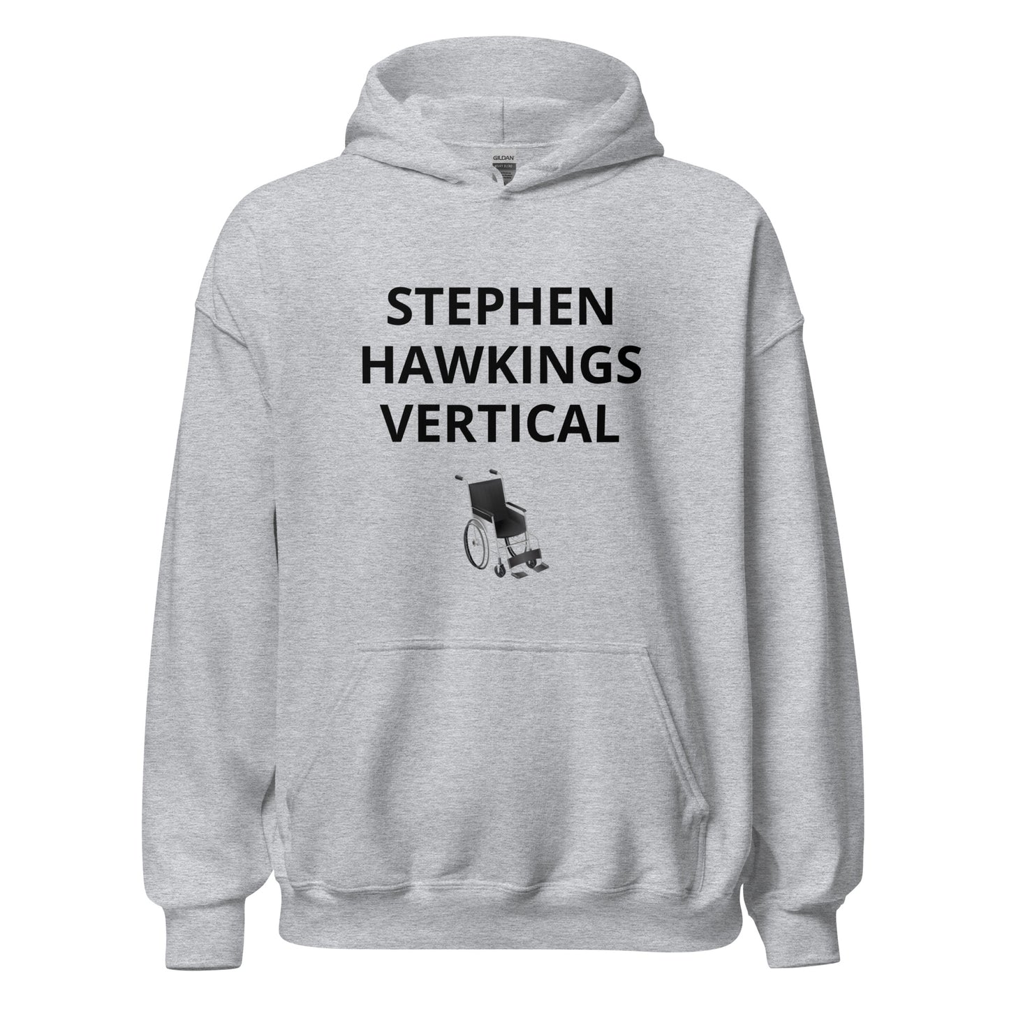 Stephen Hawkings Vertical Hoodie