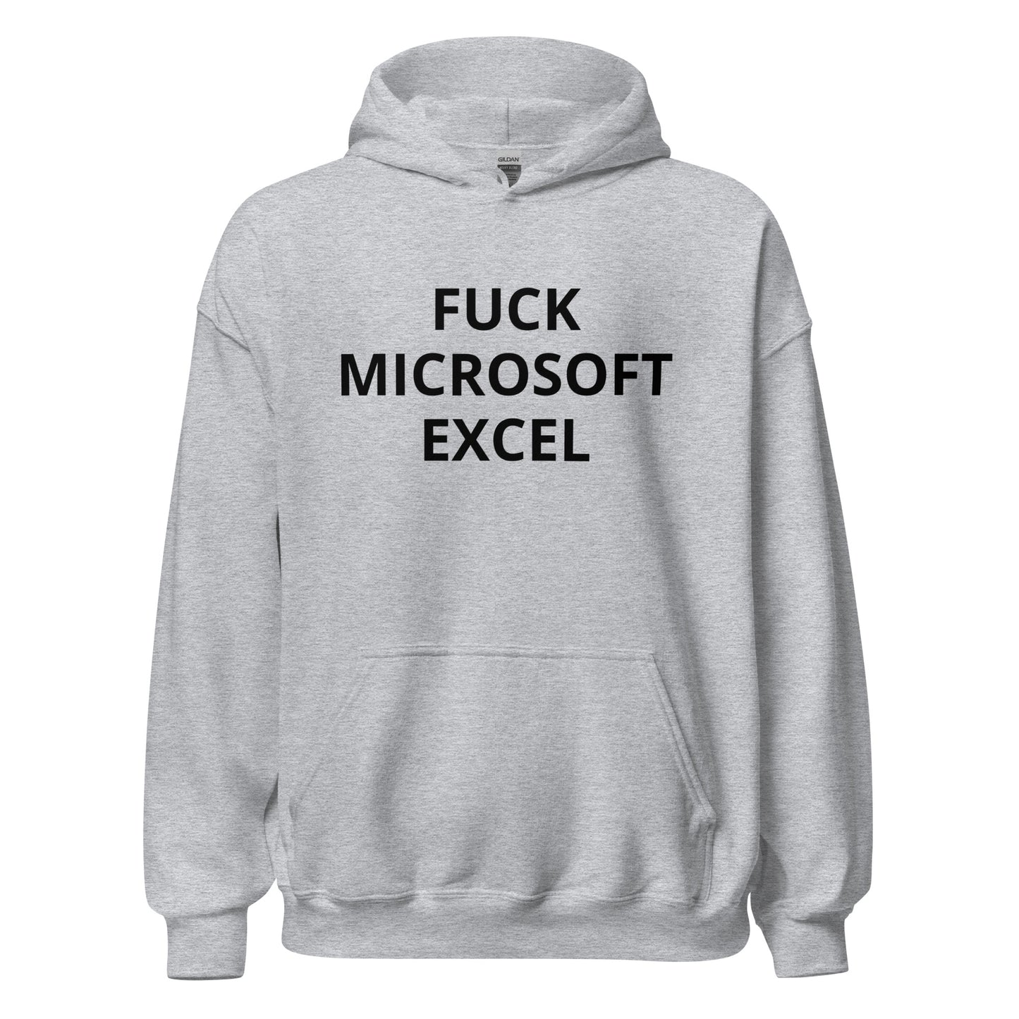 Fuck Microsoft Excel Hoodie
